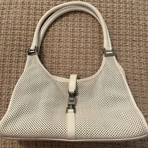 White Gucci handbag
